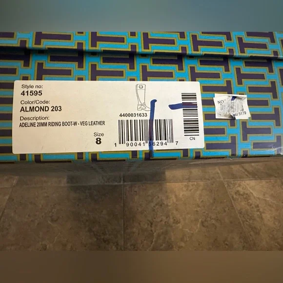 NIB TORY BURCH ADELINE RIDING BOOT 8 - Picture 2 of 16